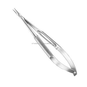 Porte-aiguilles chirurgicaux manuels réutilisables en acier inoxydable de haute qualité (droit) 12 cm A-1 VERITAS Sialkot - Product Image 2