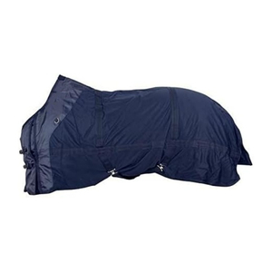 Bonnet d'oreille pour cheval respirant et personnalisé en laine peignée, écologique, imperméable, coupe-vent, léger, 100 % polyester à carreaux avec fermeture éclair pour l'équitation - Product Image 2