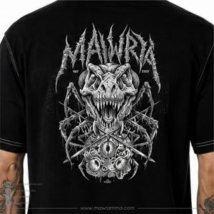 Custom Men Oversized Streetwear Graphic T-Shirt High Quality Digital Print Gothic <b>Skull</b> MMA Casual Cotton Heavyweight Tee Shirt - Product Image 6