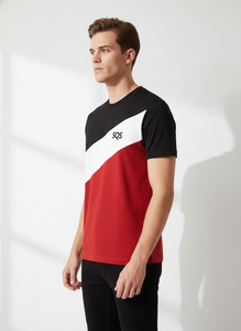 Camiseta Personalizada Pro Club de Manga Corta para Hombre, 100% Algodón, Estampado SQS, Transpirable, de Secado Rápido, Cuello Redondo - Product Image 3