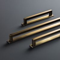 Poignée de porte en laiton de style édouardien, design baroque, poignée de porte de manoir historique