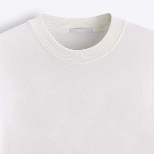 เสื้อยืดผู้ชายแขนสั้นทรงปกติ ผ้าฝ้าย 100% ลายเรียบ เป็นมิตรกับสิ่งแวดล้อม สไตล์ลำลอง น้ำหนัก 240 กรัม สินค้ามาใหม่ - Product Image 3
