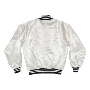 Veste universitaire en satin personnalisée de qualité supérieure double face avec logo personnalisé, 100% polyester, vente en gros, ODM, pour hommes - Product Image 2