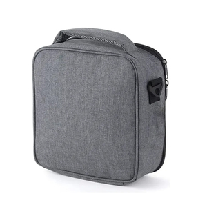 Sac à lunch isotherme personnalisé avec logo imprimé pour hommes et femmes, sac isotherme souple doublé de papier aluminium pour le bureau, le travail, l'école, les pique-niques et la conservation des aliments - Product Image 2