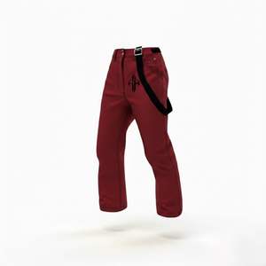 Pantalones de Esquí para Hombre 2026, Lisos, Impermeables 10,000mm, Aislamiento de Forro Polar 240g, Cierre de Gancho y Bucle, Personalizados, 100% Poliéster - Product Image 4