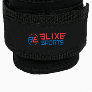 Protège-chevilles réglables en nylon Elixe Sports avec fermeture à boucle, protection de base unisexe pour jeunes et adultes, toutes saisons - Product Image 2