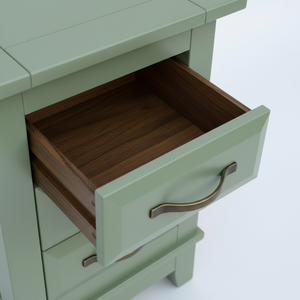 Mesa de Centro Moderna con 3 Cajones, Madera de Caucho y MDF, Mueble para Sala de Estar, Marca PKP, 1 Año de Garantía - Product Image 6