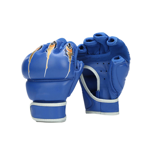 Guantes de Boxeo Profesionales de Piel Sintética para Entrenamiento de Sparring y Artes Marciales Mixtas - Product Image 1