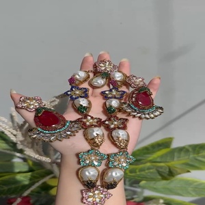 Bijoux _ Nouveaux modèles de bijoux 2026 pour créateurs, ensembles de bijoux antiques de qualité supérieure, magnifiques parures de bijoux, bijoux de mode pour filles - Product Image 2