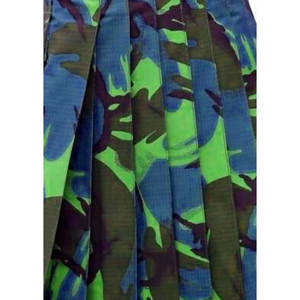 Kilt utilitaire camouflage vert bleu pour homme, fait main, style Highland, tactique, 2026 - Product Image 6