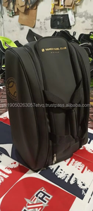 Sac de raquette de tennis en nylon imperméable 30-40L avec fermeture éclair, sac à dos de sport avec logo et poches pour balles - Product Image 3