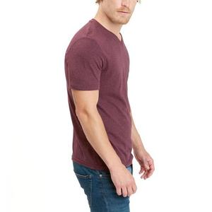 เสื้อยืดคอกว้างผู้ชาย ขายส่ง สไตล์สตรีทลำลอง แขนสั้น ซับเหงื่อ ทรงเข้ารูป ยืดได้ ผ้าฝ้าย 100% เป็นมิตรกับสิ่งแวดล้อม แห้งเร็ว - Product Image 4