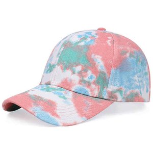 Custom High Quality Blank <b>Dad</b> <b>Hat</b> Street Wear Cotton Arrival Baseball Cap Unisex Die Dye Color Sporty Fit Caps - Product Image 5