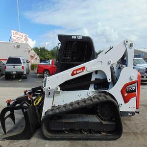 Chargeuse compacte sur chenilles Bobcat haute performance à moteur diesel avec système de levage radial – Vente directe usine à prix compétitif - Product Image 1