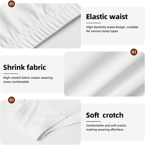 Ensemble de culottes pour femmes, haute qualité, 100% coton, imprimé personnalisé, écologique, respirant, pour usage intérieur/extérieur - Product Image 5