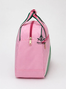 Sac de voyage réversible brodé HMR Alpha Kapa Sorority, imperméable et antibactérien |   Sublimation personnalisée rose vert - Product Image 2