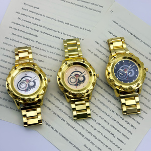 Montre à quartz pour <span class=keywords><strong>homme</strong></span>, boîtier en alliage, style sport et affaires, affichage multi-cadrans à aiguilles en verre, compatible OEM/ODM - Product Image 1