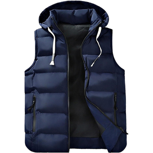 Gilet matelassé pour homme, vêtements d'hiver, veste sans manches matelassée, vêtements d'extérieur, style streetwear, gilets rembourrés - Product Image 2