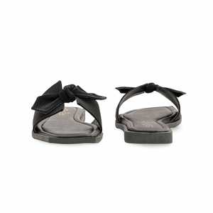 Black Formal Ladies <b>Slipper</b> with <b>Animal</b> <b>Prints</b> FR8322 Model - Product Image 2