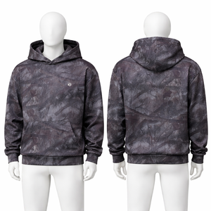 เสื้อฮู้ดดี้ลายพรางแบบ Real Tree สำหรับผู้ชาย พิมพ์ลายทั่วตัว ผ้าฝ้ายฟลีซ เสื้อฮู้ดดี้โอเวอร์ไซส์ สตรีทแวร์ ผลิตโดยโรงงาน - Product Image 1