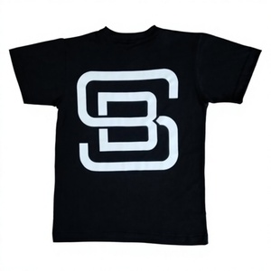 เสื้อยืดคอกลมทรงปกติ แขนสั้น ผ้าฝ้ายเจอร์ซีย์ 100% ซักแล้ว สีพื้น สำหรับผู้ชาย ฤดูร้อน รับออกแบบโลโก้ตามสั่ง ขายส่ง - Product Image 1