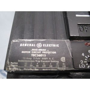 Interruptor de Circuito General Electric TEC36015 de 3 Polos - Equipo y Piezas de Semiconductores de Confianza de Marca Global - Product Image 1