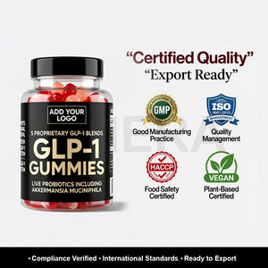 Factory Supply GLP-1 Probiotics Peptide Gummies (60 Gummies/Bottle) for Adult Wellness Weight Nutritional <b>Supplements</b> - Product Image 3