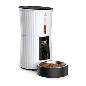 4L Automatic <b>Cat</b> <b>Feeder</b> with Programmable <b>Timer</b> and Portion Control for <b>Cats</b> and Dogs - Product Image 1