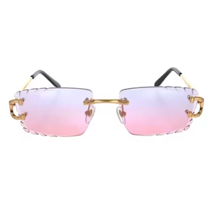 Dazzling Luxury Designer Diamond <b>Sunglasses</b> <b>Oversized</b> Lenses, Lightweight & Eco-Friendly for Maximum Style - Product Image 3