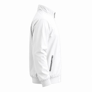 Blouson aviateur vintage pour homme, style intemporel, avec fermeture éclair avant et ourlet côtelé - Product Image 6