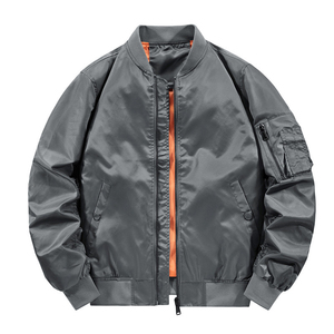 Blouson Bomber Matelassé Léger pour Homme – Chaud, Rembourré, Col Montant Zippé, Décontracté, Hiver, Isolant, Tendance - Product Image 4