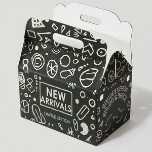 Boîtes cadeaux écologiques en papier fabriquées à partir de matériaux recyclables, adaptées aux solutions d'emballage durables - Product Image 1