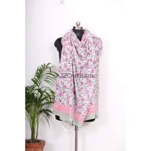 Wholesale 100% Cotton Digital Print Floral Solid Color Beach Sarong Pareo Bikini Cover <b>Wrap</b> Scarf Soft Handmade Eco-Friendly - Product Image 6