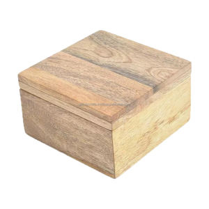 Decoration Top Quality Handmade carved wooden boxes Jewelry <b>Box</b> Organizer Wood Gift Ideas <b>for</b> Storing Jewelry Coins - Product Image 2