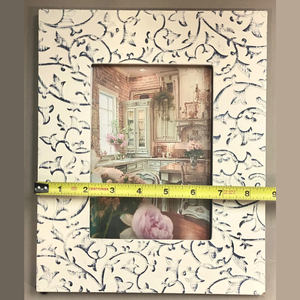 Cadre photo rustique traditionnel en bois massif, fait main, vintage, décoratif, pour la maison, le bureau, la table, l'étagère - Product Image 4