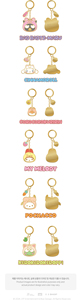 Llavero de Papel y Plástico con Personajes de Stray Kids SKZOO X SANRIO para Niños - Seul - Product Image 5