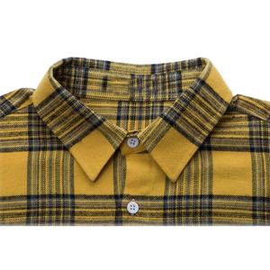 Nouveau produit Chemises pour hommes Chemise en flanelle classique Coupe régulière Manches longues Style élégant Confortable Décontracté Look élégant 100% coton - Product Image 5