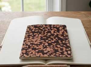 Eco Cork Journal | <b>A5</b> Notebook | Perfect for Office, School & Travel Natural Cork Writing <b>Diary</b> Hardcover Notebook | 192 Smooth - Product Image 5