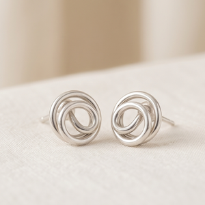 DIVYORO COILED <b>SILVER</b> EARRING - Product Image 3
