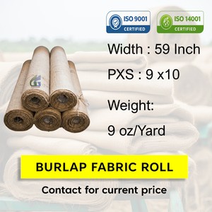 Rouleau de toile de jute de 59 pouces et 9 oz pour l'emballage du tabac, tissu en toile de jute écologique, vente en gros Goodman Global Bangladesh - Product Image 2