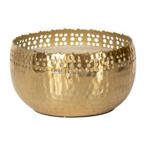 Pot à bougie floral plaqué cuivre OEM ODM conception personnalisée pot de bougie parfumée en gros pot de conteneur de cire de bougie prêt à l'emploi avec logo - Product Image 6