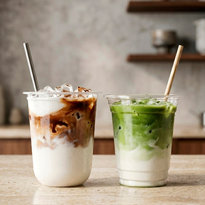 Wholesale Disposable PP <b>Cups</b> 16oz 22oz Transparent Single Wall Plastic <b>Cups</b> with Lid For Beverage Tea Coffee Juice <b>Cold</b> Drinks - Product Image 1