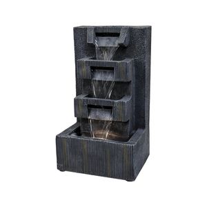 Fuente de Agua de Mesa de 15.7 Pulgadas con Luz LED para Decoración de Oficina y Hogar - Product Image 6