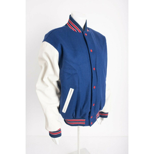 <b>men</b> letterman <b>jacket</b> with classic varsity design for everyday use <b>mens</b> letterman <b>jacket</b> with breathable material - Product Image 4