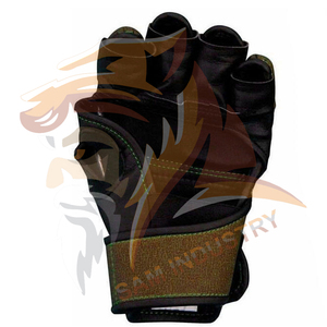 <b>Custom</b> Professional Boxing <b>Gloves</b> for Training with New Design <b>Custom</b> Logo PU Leather Lightweight Hook & Loop Closure <b>MMA</b> <b>Gloves</b> - Product Image 2