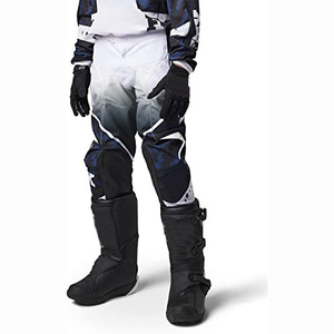 Pantalones de Motociclismo para Hombre, Azul Blanco Camuflaje, Poliéster Transpirable, para Todas las Estaciones, Ropa de Carreras - Product Image 5