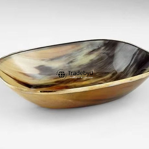 Bol décoratif en forme de corne d'ange, fait main, qualité supérieure, élégant, par Tradebyd - Product Image 1