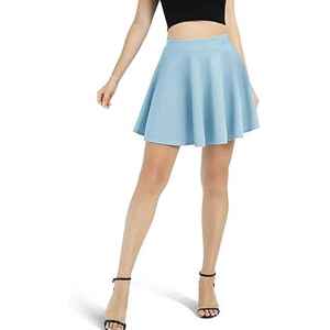 Jupe plissée taille basse en cuir véritable pour femme de bureau, grande taille, été - Product Image 3