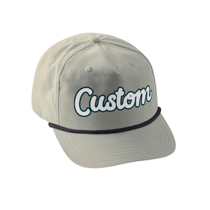 Gorra de golf de 5 paneles de alta calidad OEM, logotipo bordado personalizado, cuerda frontal, ajustable, Unisex, ropa de calle deportiva, lona de rendimiento - Product Image 5
