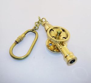 Porte-clés Mini Canon en Laiton Doré Vintage pour Sac, Vélo, Clés, Décoration d'Intérieur, Cadeau - Product Image 2